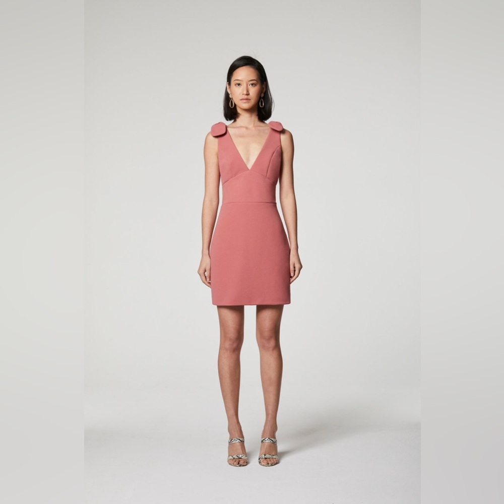 NWT Elliatt Aster Mini Dress Rosewood Bows Size S